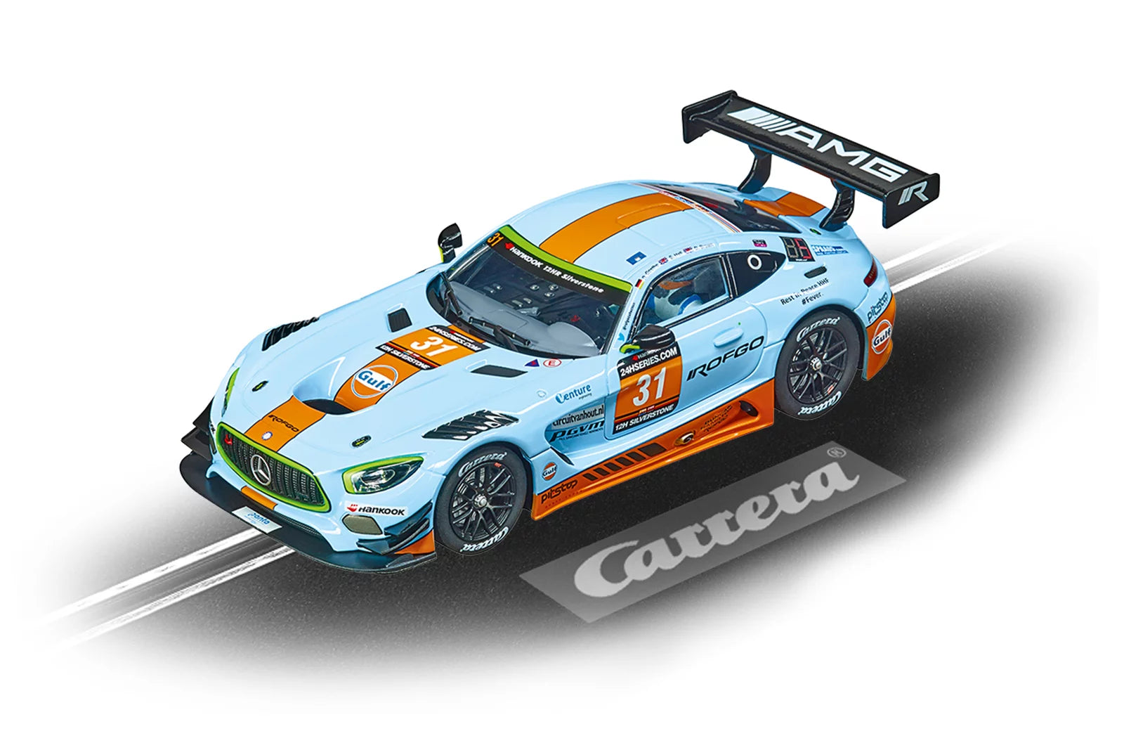 carrera-digital-132-mercedes-amg-gt3-rofgo-slotcar-1-32 image 1
