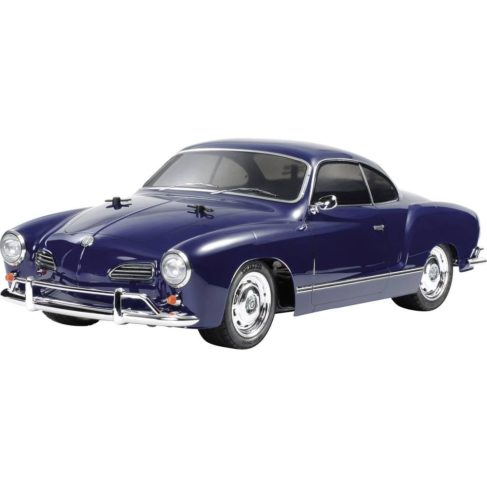 tamiya-r-c-models-vw-karmann-ghia-karosserie-satz-1-10-klar-m-chassis image 1
