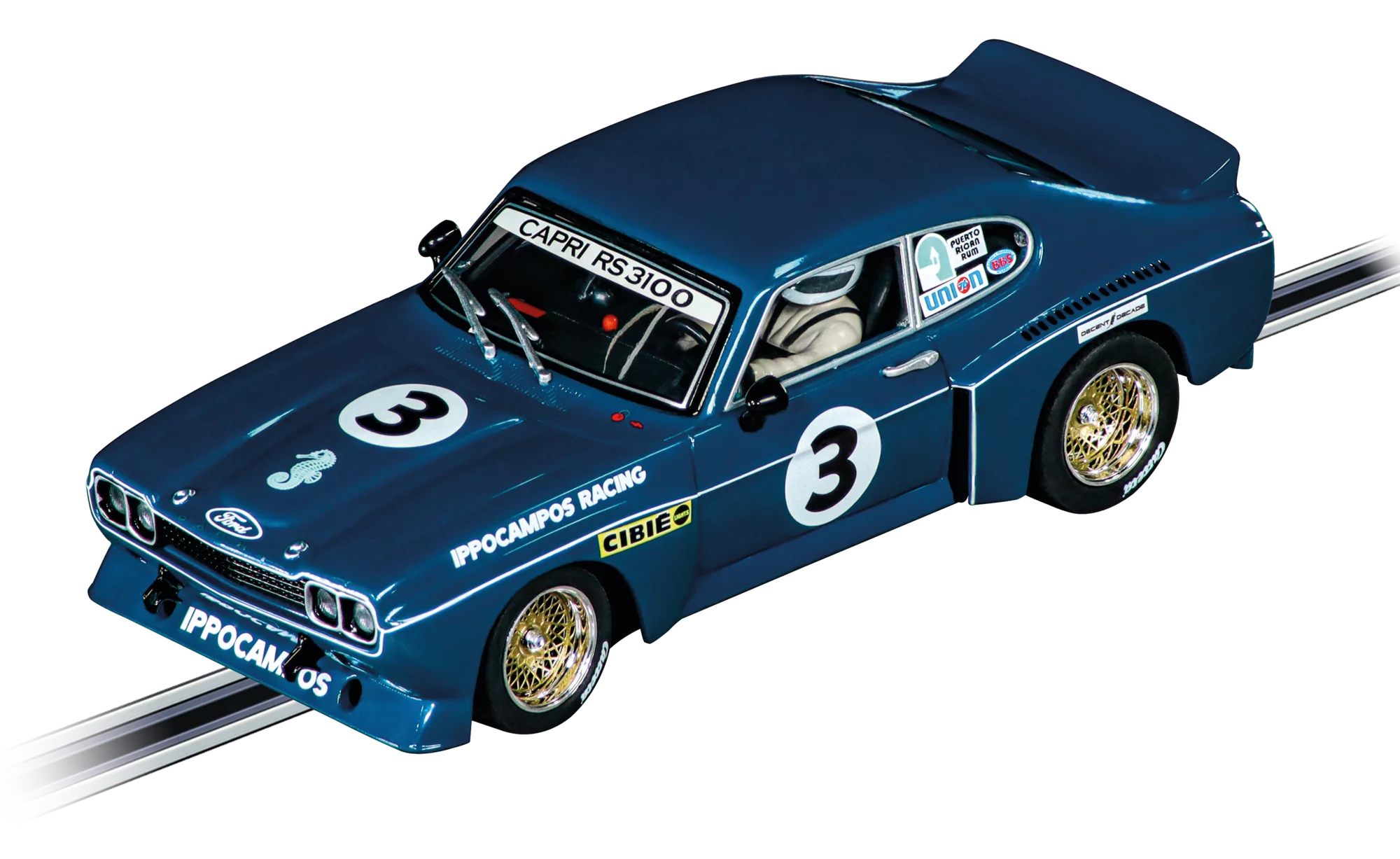 carrera-digital-132-ford-capri-rs-3100-slotcar-no-3-1-32 image 1