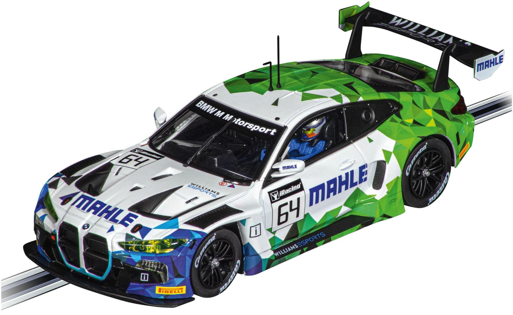 carrera-digital-132-bmw-m4-gt3-mahle-slotcar-1-24 image 1