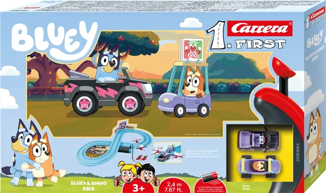 carrera-first-bluey-bingo-race-rennbahn-set-2-4m image 1