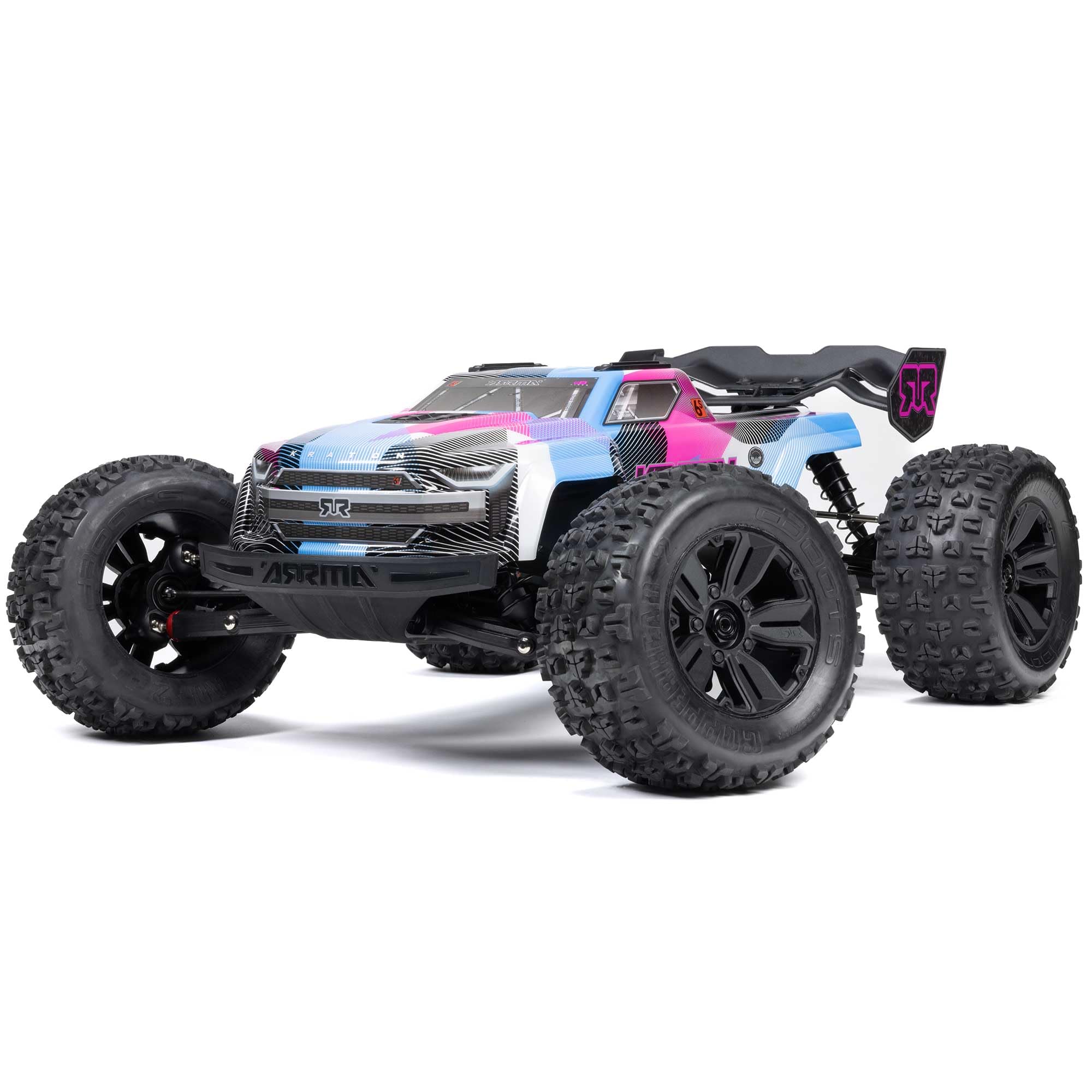arrma-kraton-6s-4x4-rtr-brushless-truck-1-8-blau-pink-105-km-h image 1