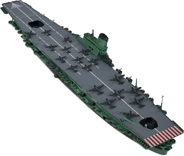 tamiya-shinano-1-700-flugzeugtr-ger-plastikbausatz-waterline-unbemalt image 1