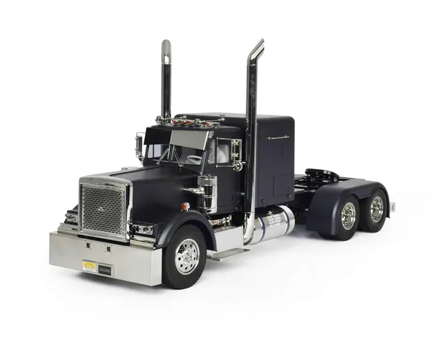 tamiya-grand-hauler-matte-black-edition-56356-1-14-rc-truck image 1