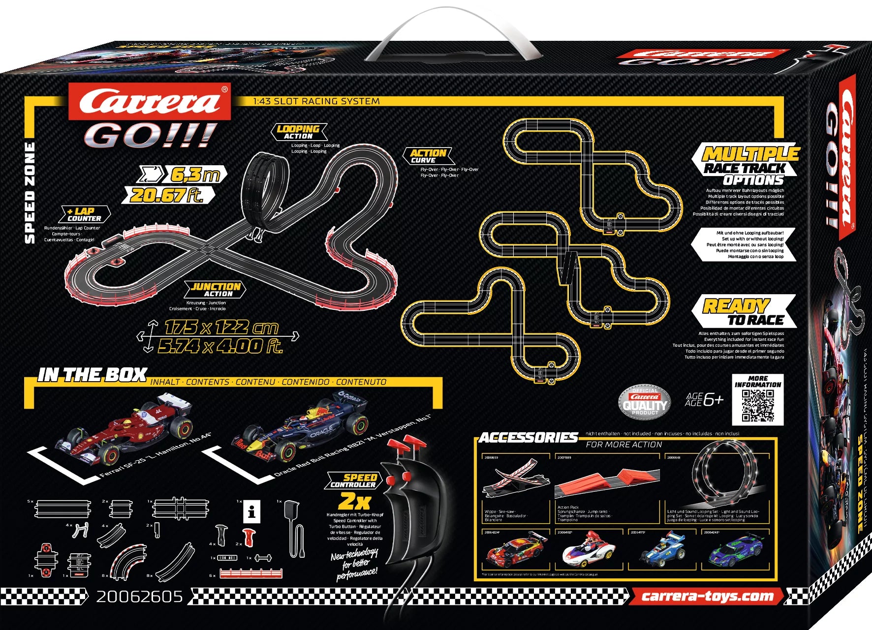 carrera-go-speed-zone-rennbahn-set-1-43-6-3m-looping image 3