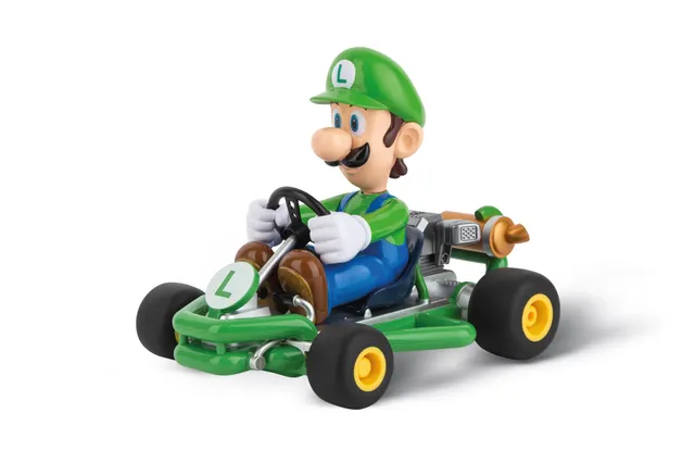 carrera-mario-kart-pipe-kart-luigi-rc-auto-1-18-2-4ghz image 1
