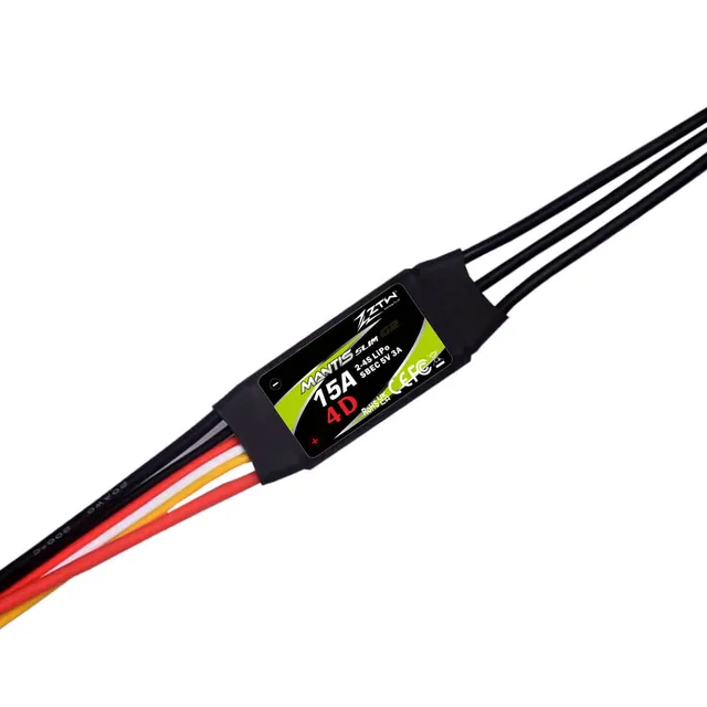 ztw-mantis-slim-g2-15a-esc-2-4s-sbec-regler-f3p-3d image 1