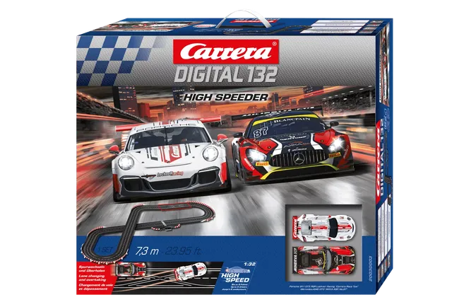 carrera-digital-132-high-speeder-rennbahn-set-7-3-m-gt image 1