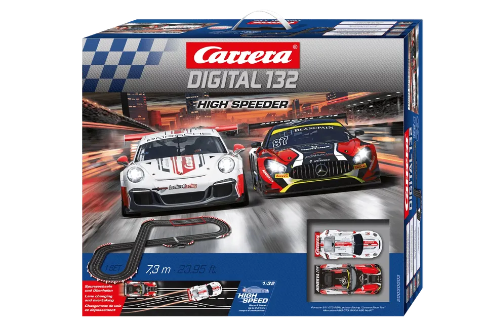 carrera-digital-132-high-speeder-rennbahn-set-7-3-m-gt image 1