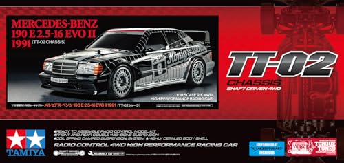 tamiya-r-c-models-58752-mercedes-190e-evo-ii-rc-bausatz-1-10 image 4
