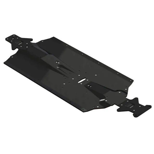 arrma-kraton-aluminium-chassisplatte-schwarz-ersatzteil image 1