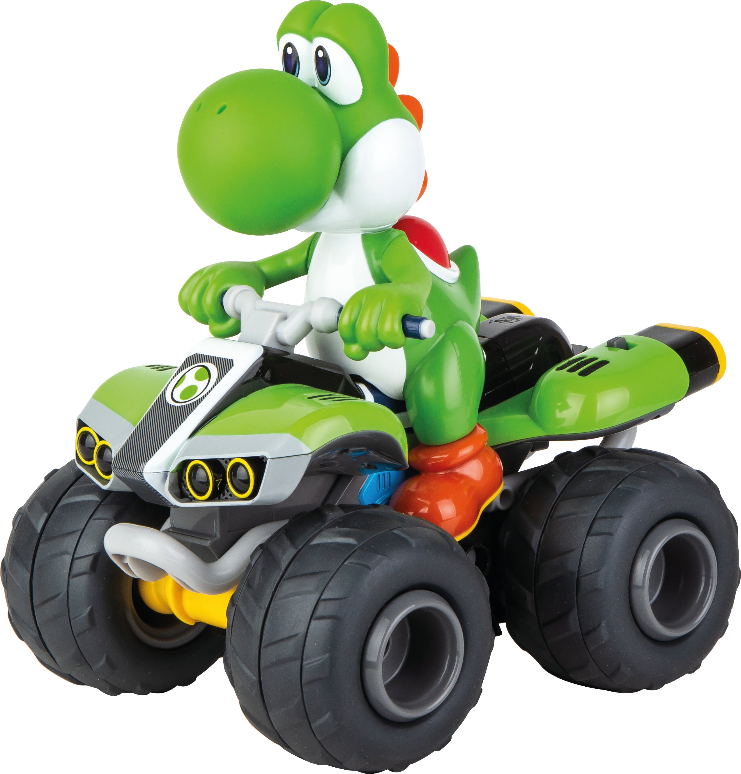 carrera-rc-mario-kart-yoshi-quad-2-4ghz-rc-auto-20cm image 1