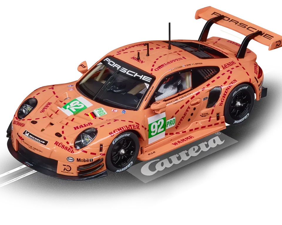 carrera-digital-132-porsche-911-rsr-pink-pig-no-92-slotcar image 1
