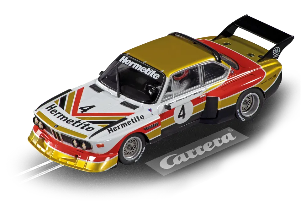 carrera-digital-132-bmw-3-5-csl-slotcar-no-4-silverstone-1-32 image 1
