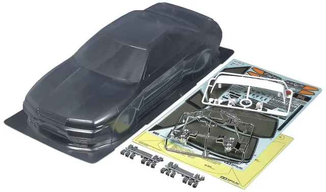tamiya-skyline-r32-karosserie-1-10-190mm-unlackiert-51365 image 1