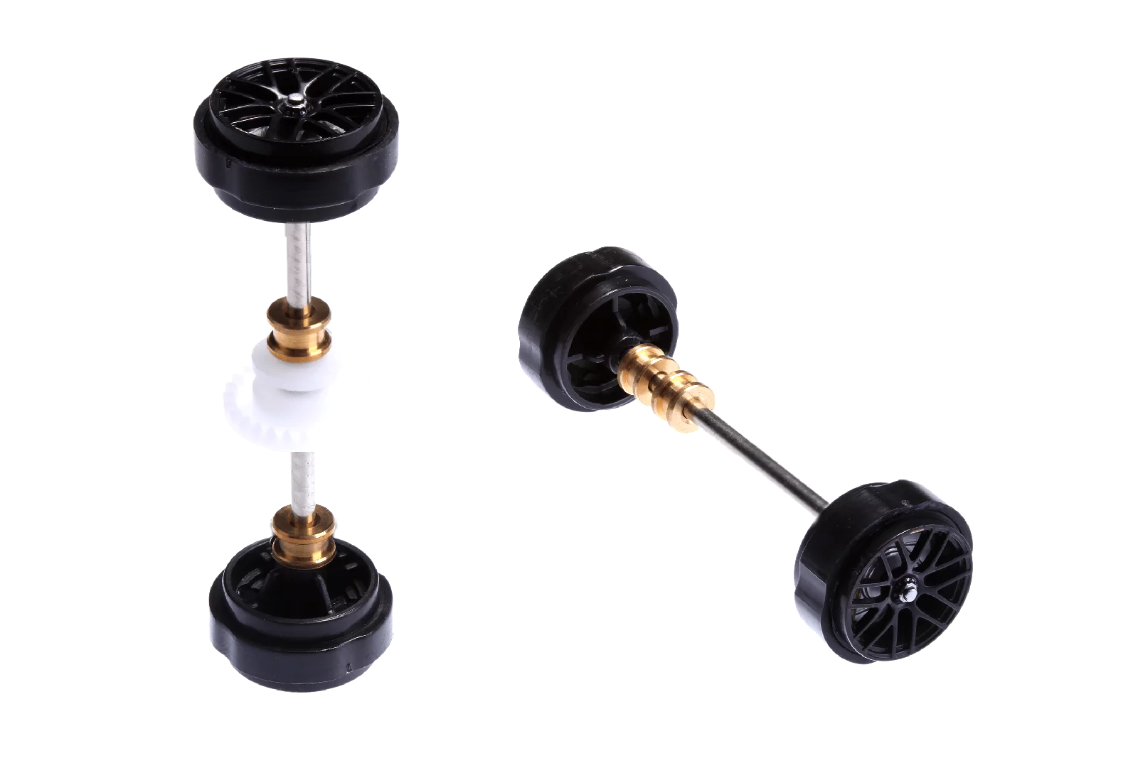 carrera-digital-132-vorderachse-hinterachse-set-ersatzteil image 1