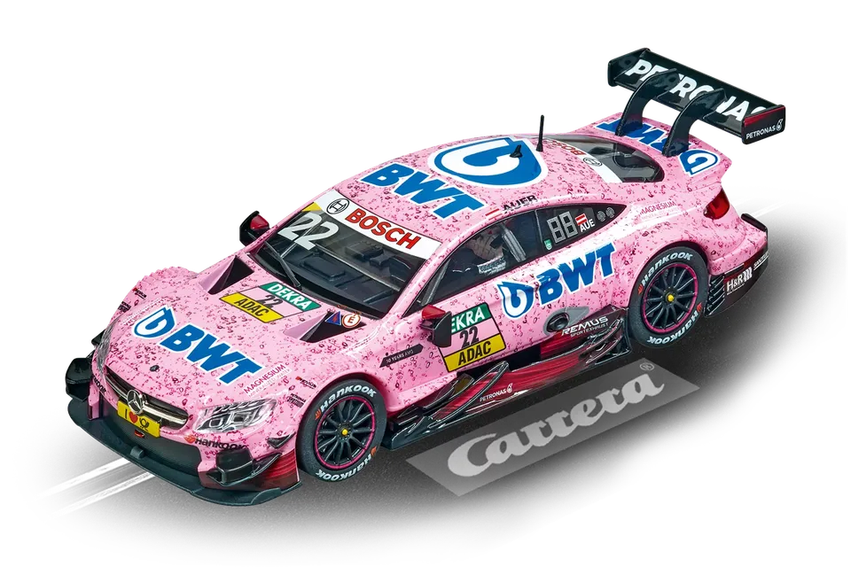 carrera-digital-132-mercedes-amg-c-63-dtm-slotcar-l-auer-no-22 image 1