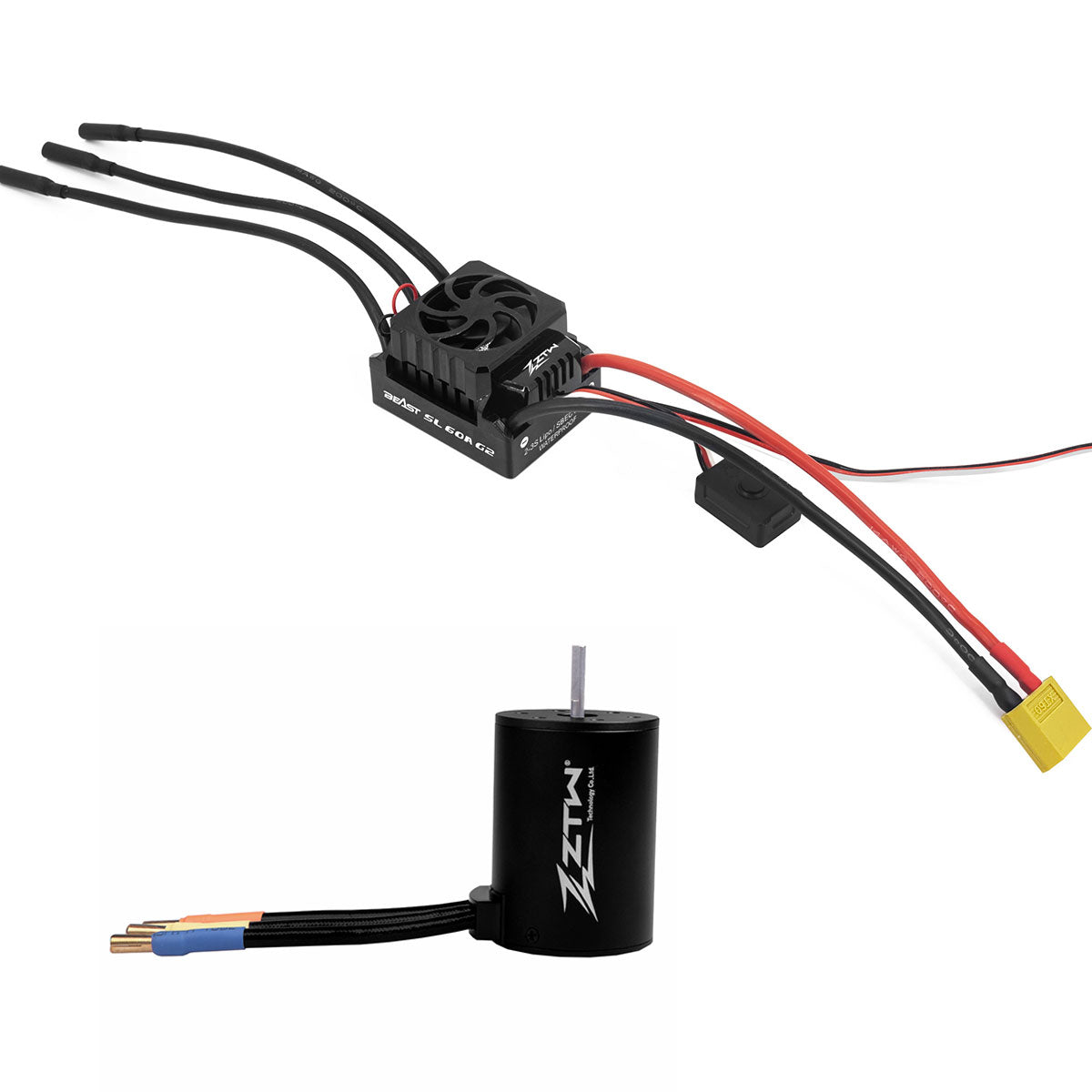 ztw-beast-g2-60a-combo-regler-3650-2950kv-motor-1-10 image 2