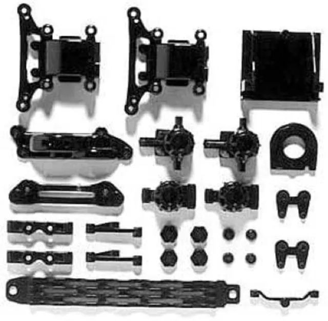tamiya-300051002-tt-01-a-teile-lenkhebel-rc-teile-schwarz image 1