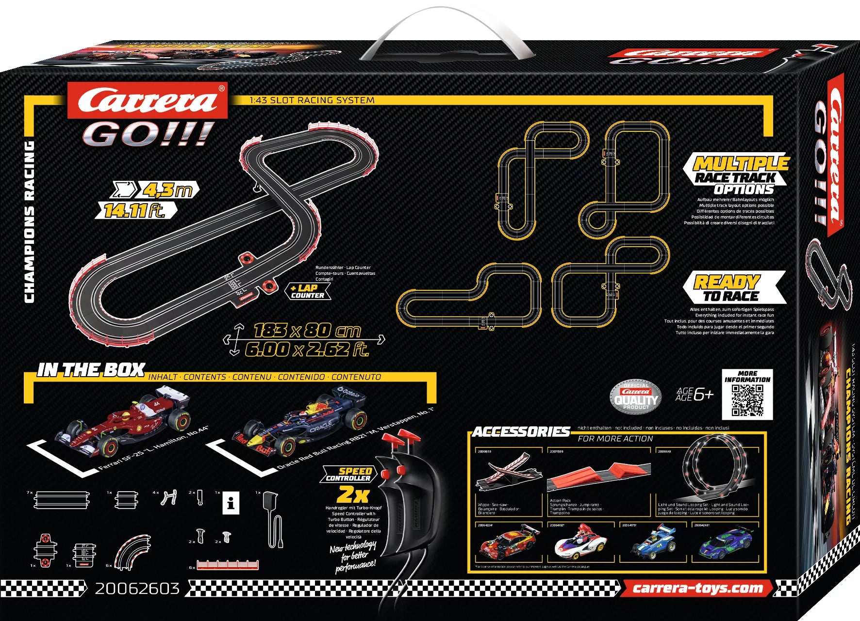 carrera-go-champion-s-racing-rennbahnset-rb21-ferrari-4-3-m image 3