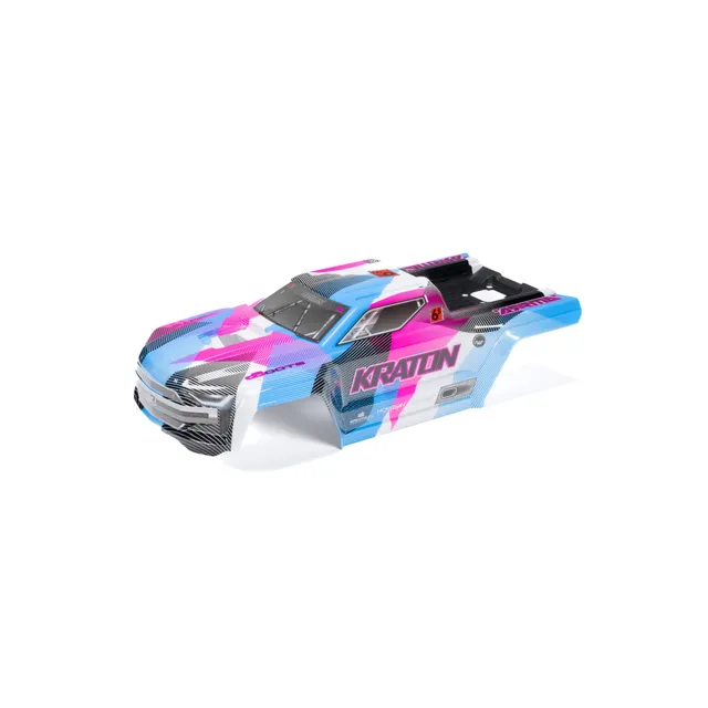 arrma-kraton-6s-blx-karosserie-1-8-blau-pink-lackiert image 1