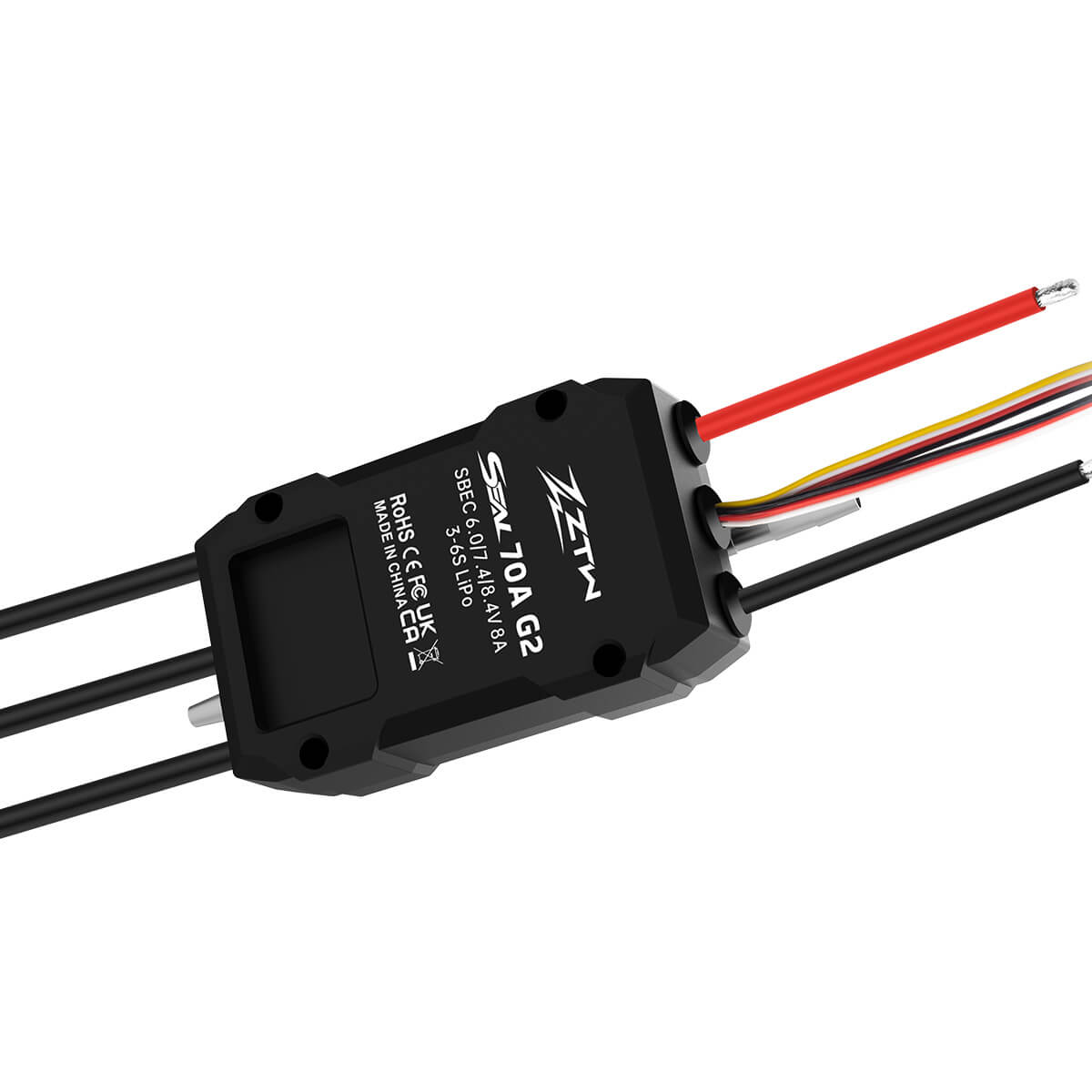 ztw-seal-g2-70a-esc-3-6s-regler-f-rs-rc-boot image 6