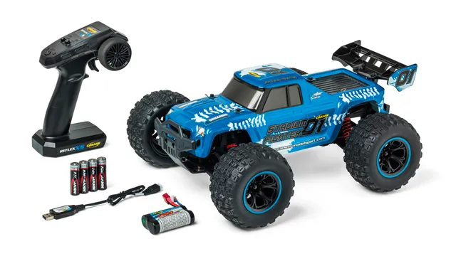 carson-xs-stadium-fighter-rc-buggy-1-10-rtr-blau-40km-h image 1