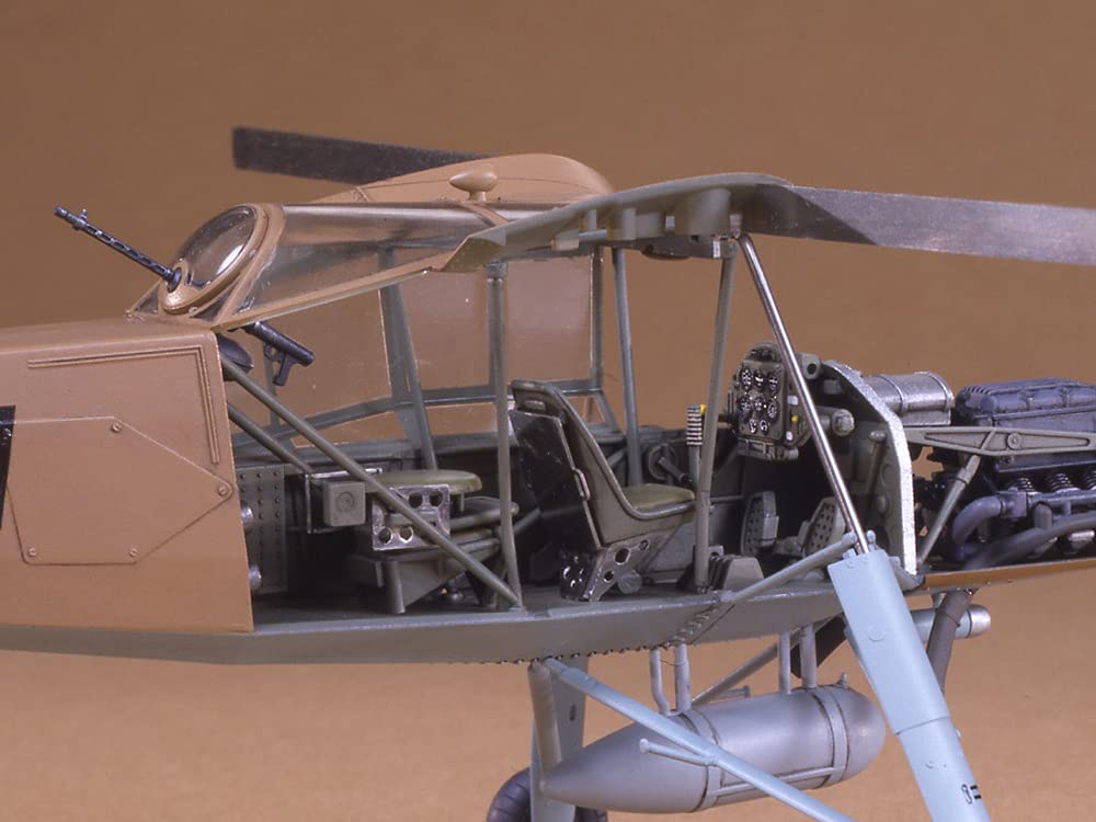 tamiya-61100-fieseler-fi156c-storch-1-48-flugzeug-modellbausatz image 7