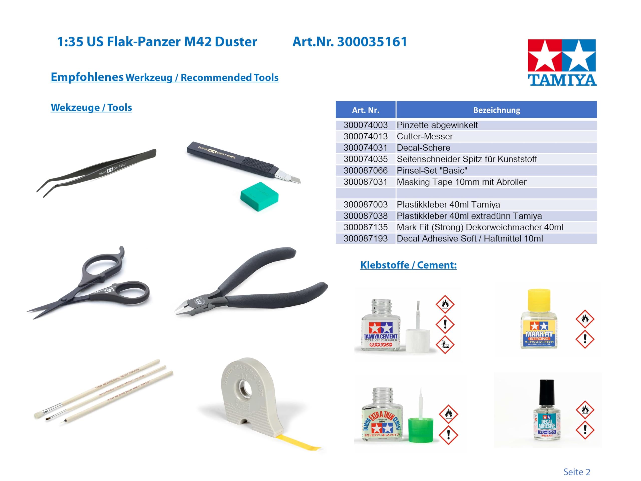 tamiya-m42-duster-us-flak-panzer-plastikbausatz-1-35-unlackiert image 8