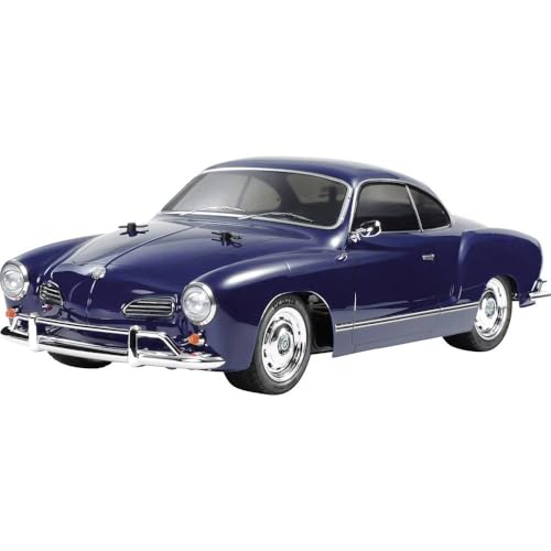 tamiya-r-c-models-vw-karmann-ghia-karosserie-satz-1-10-klar-m-chassis image 2