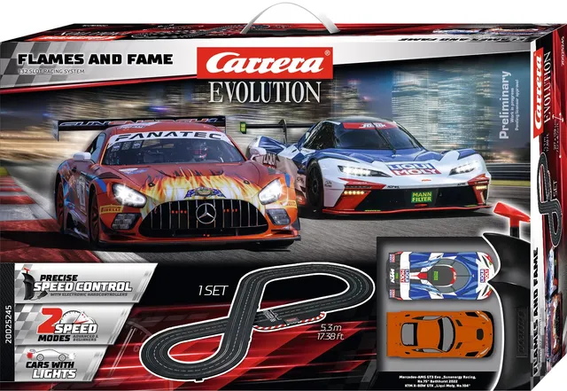 carrera-evolution-flames-and-fame-set-5-3-m-uk-1-32 image 1