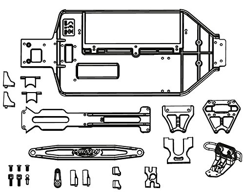 carson-x10et-500405422-chassis-anbauteileset-ersatzteil image 3