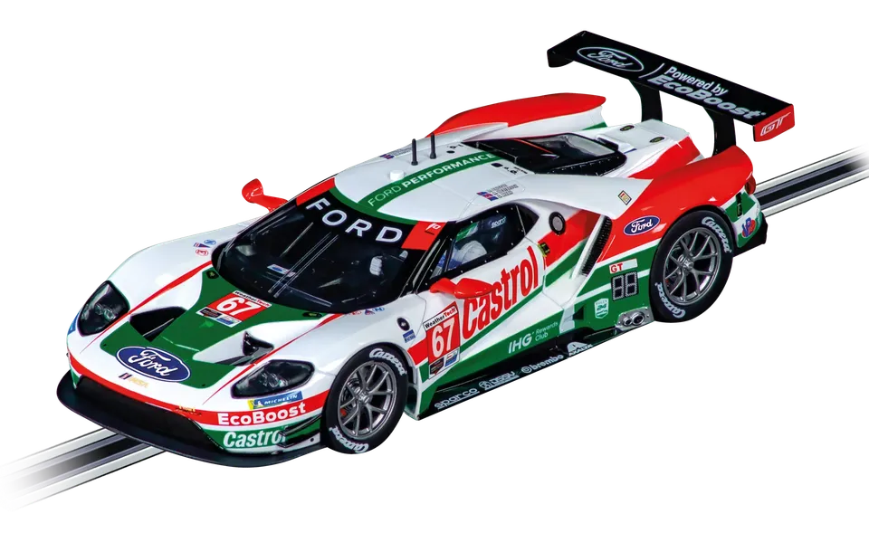 carrera-digital-132-ford-gt-slotcar-race-car-no-67 image 1