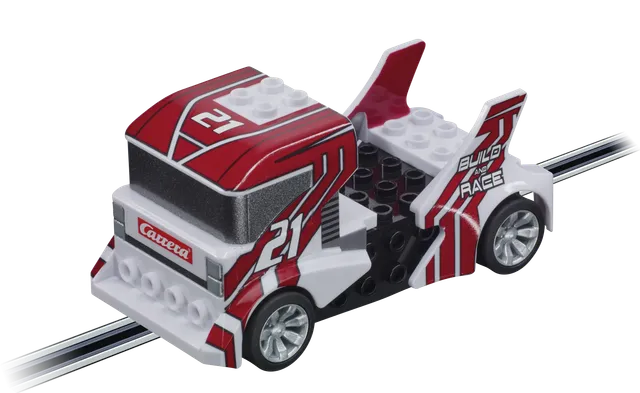 carrera-go-build-n-race-truck-white-slotcar-1-43-no-21 image 1