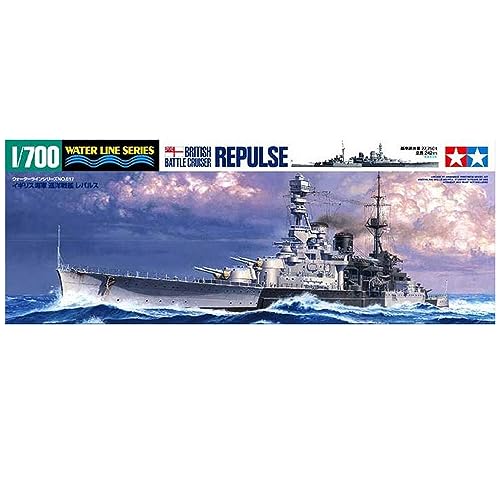 tamiya-repulse-1-700-schlachtkreuzer-plastikbausatz-waterline image 6