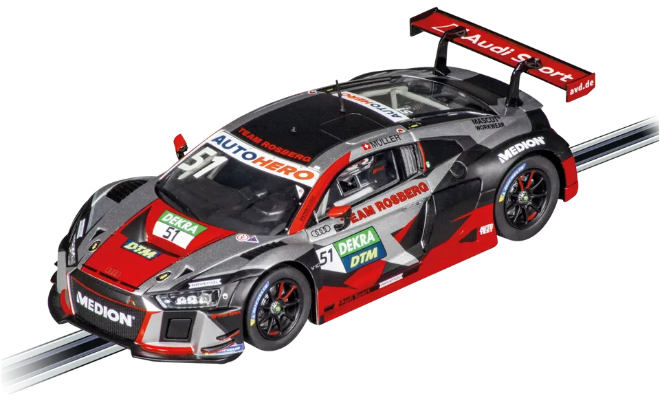 carrera-audi-r8-lms-gt3-team-rosberg-no-51-slotcar-1-32 image 1