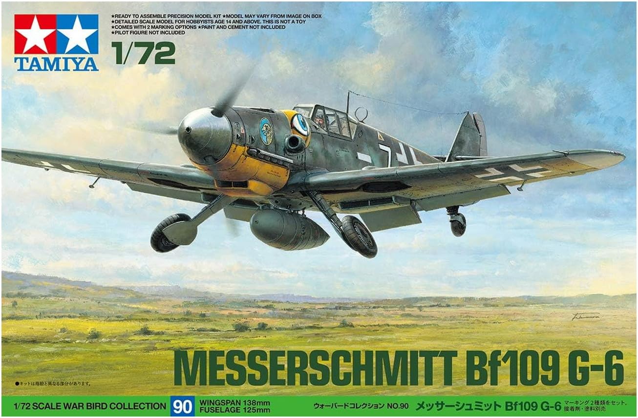 tamiya-60790-messerschmitt-bf-109-g-6-modellbausatz-1-72 image 5