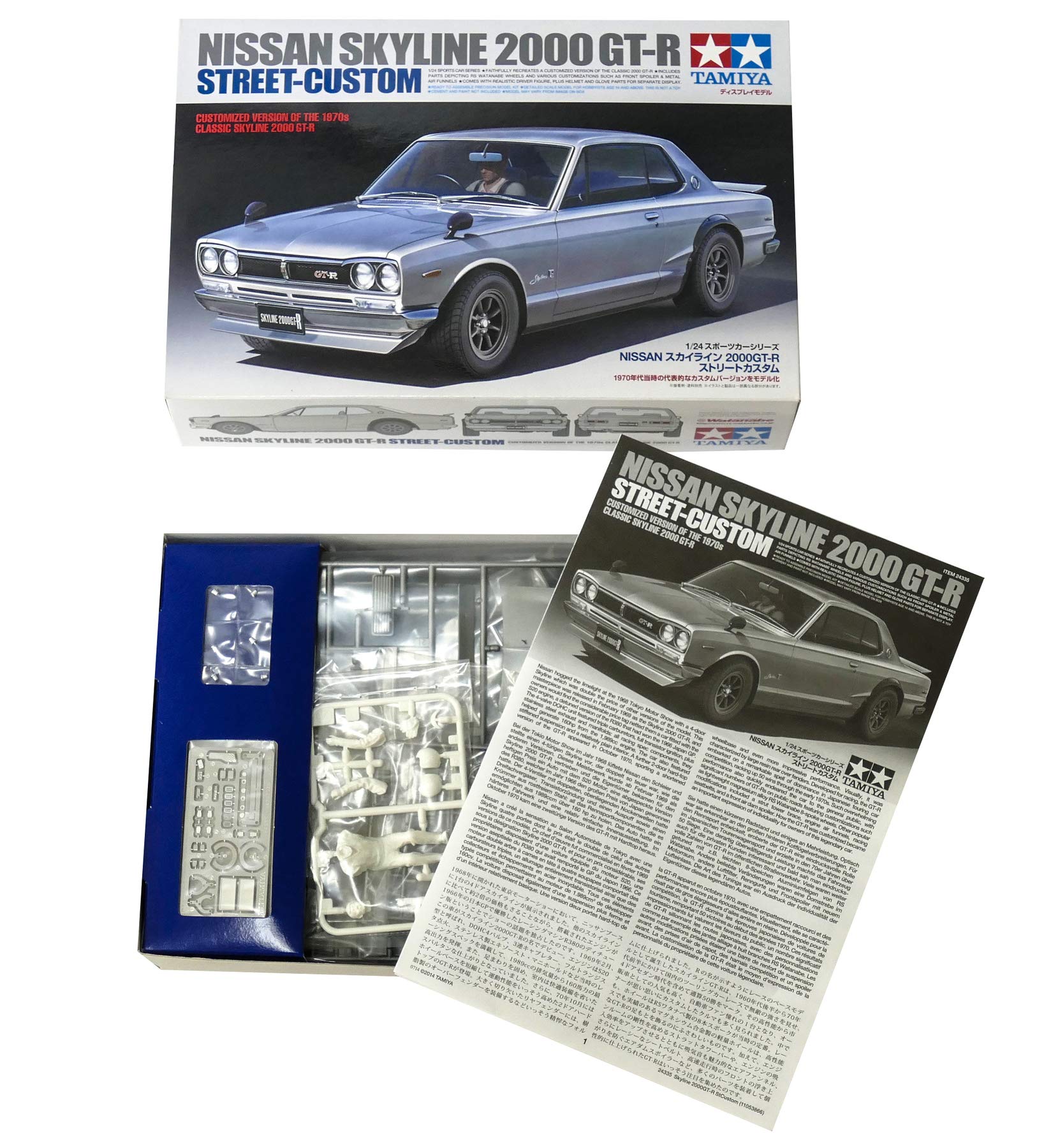 tamiya-nissan-skyline-2000-gt-r-modellbausatz-1-24-unlackiert image 2