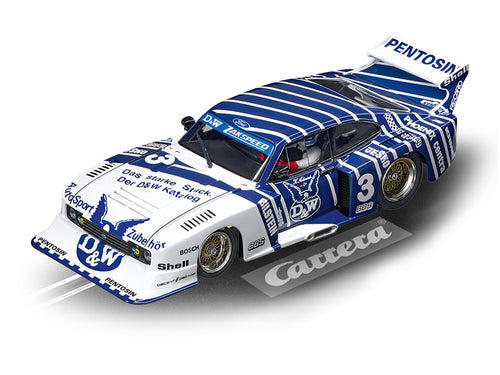 carrera-digital-132-ford-capri-zakspeed-turbo-slotcar-d-w image 1
