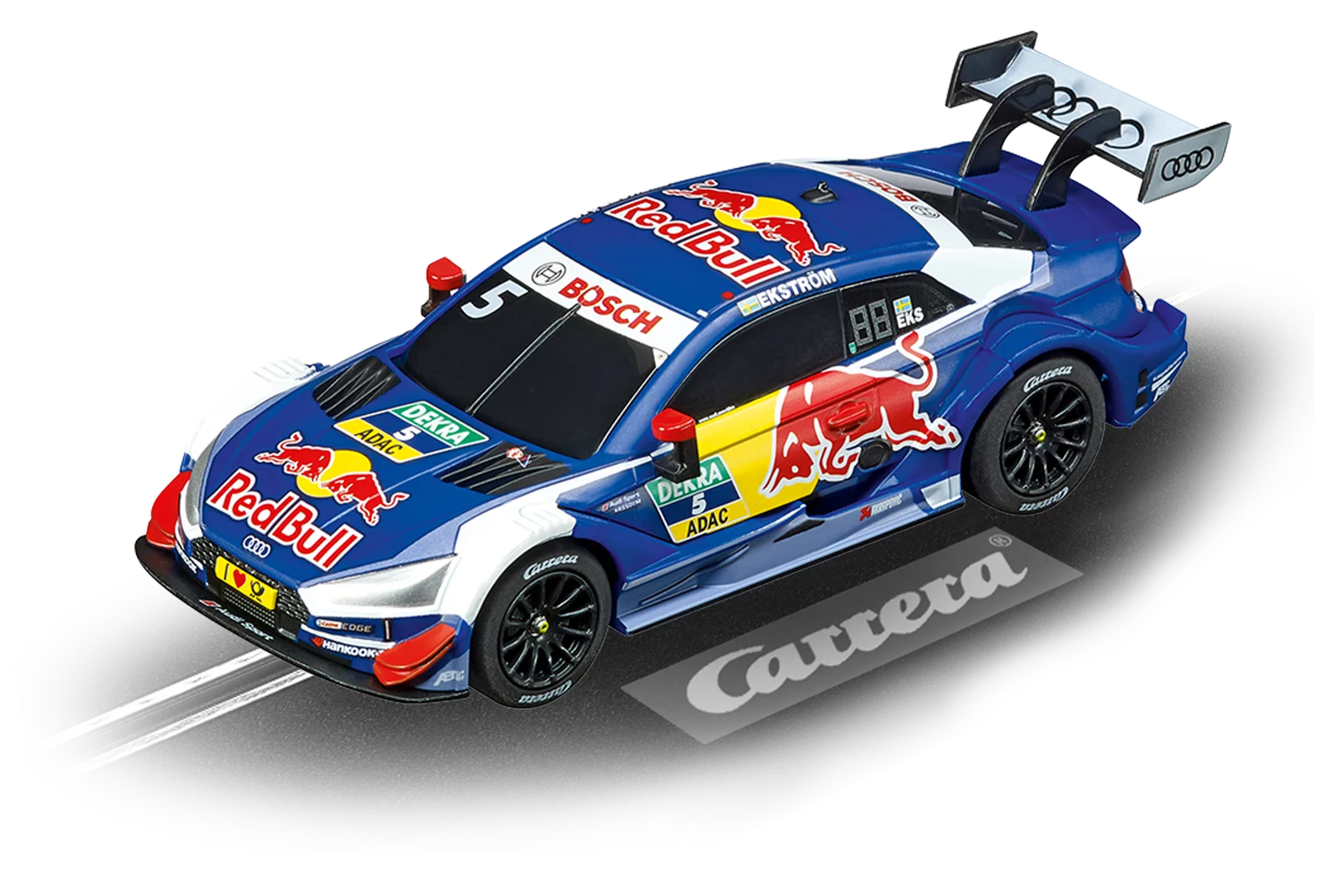 carrera-digital-132-audi-rs-5-dtm-slotcar-ekstr-m-no-5 image 1