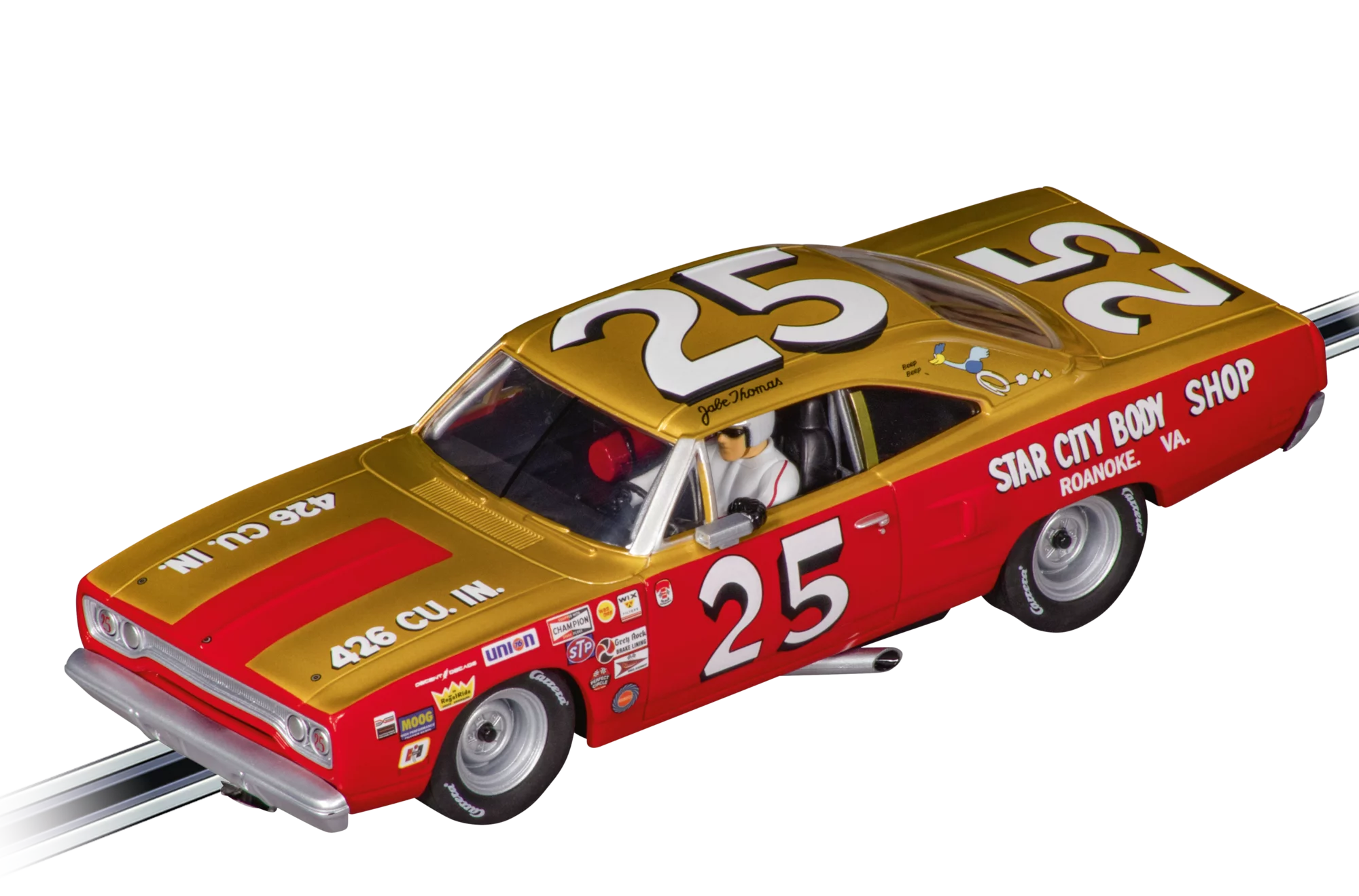 carrera-evolution-plymouth-roadrunner-no-25-slotcar-1-32 image 1