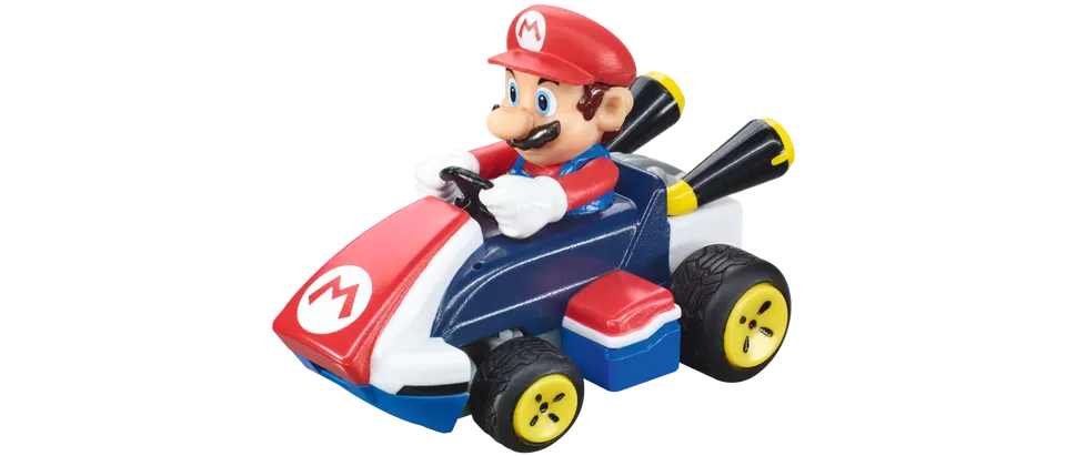 carrera-mario-kart-mini-rc-mario-2-4ghz-ferngesteuertes-auto image 1