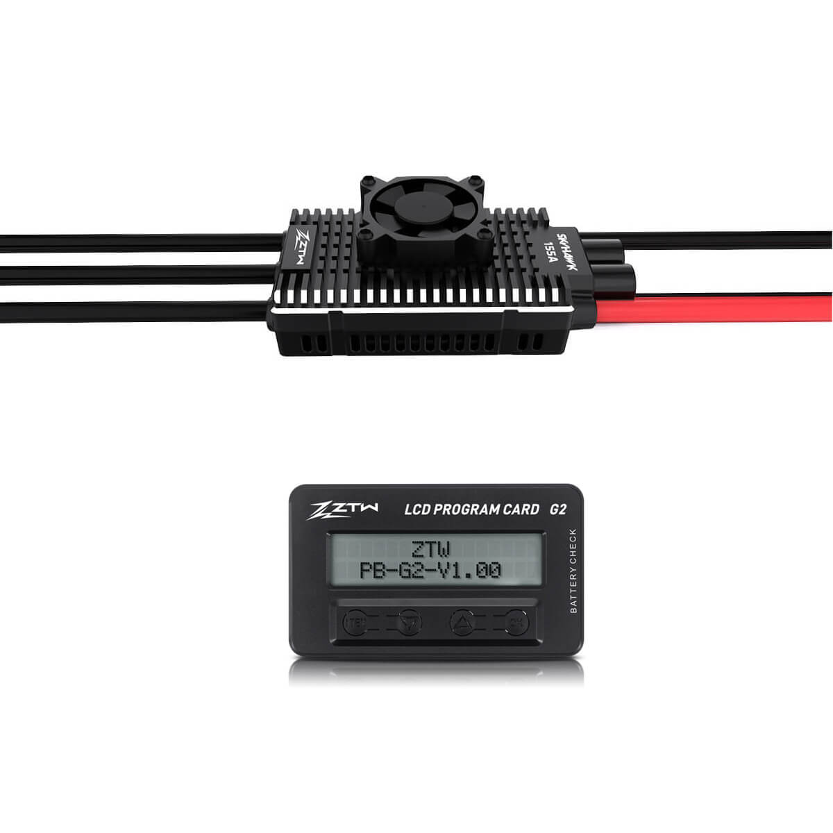 ztw-skyhawk-155a-regler-3-8s-sbec-heli-ohne-stecker image 5