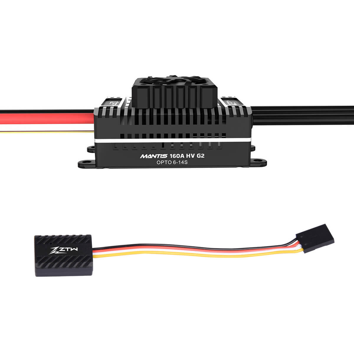 ztw-mantis-g2-160a-esc-regler-hv-6-14s-opto-edf image 8