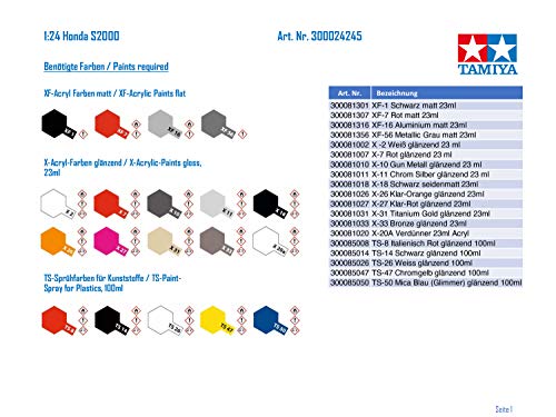 tamiya-300024245-1-24-honda-s2000-automodell-bausatz-wei image 7