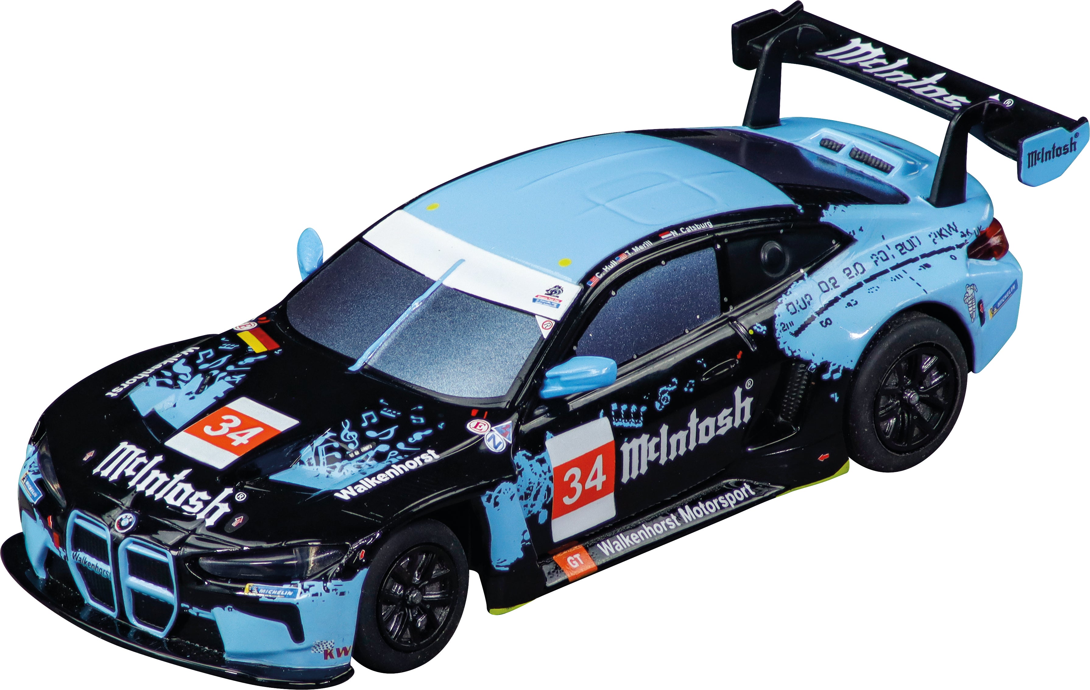 carrera-rc-digital-132-bmw-m4-gt3-slotcar-no-34-walkenhorst image 1