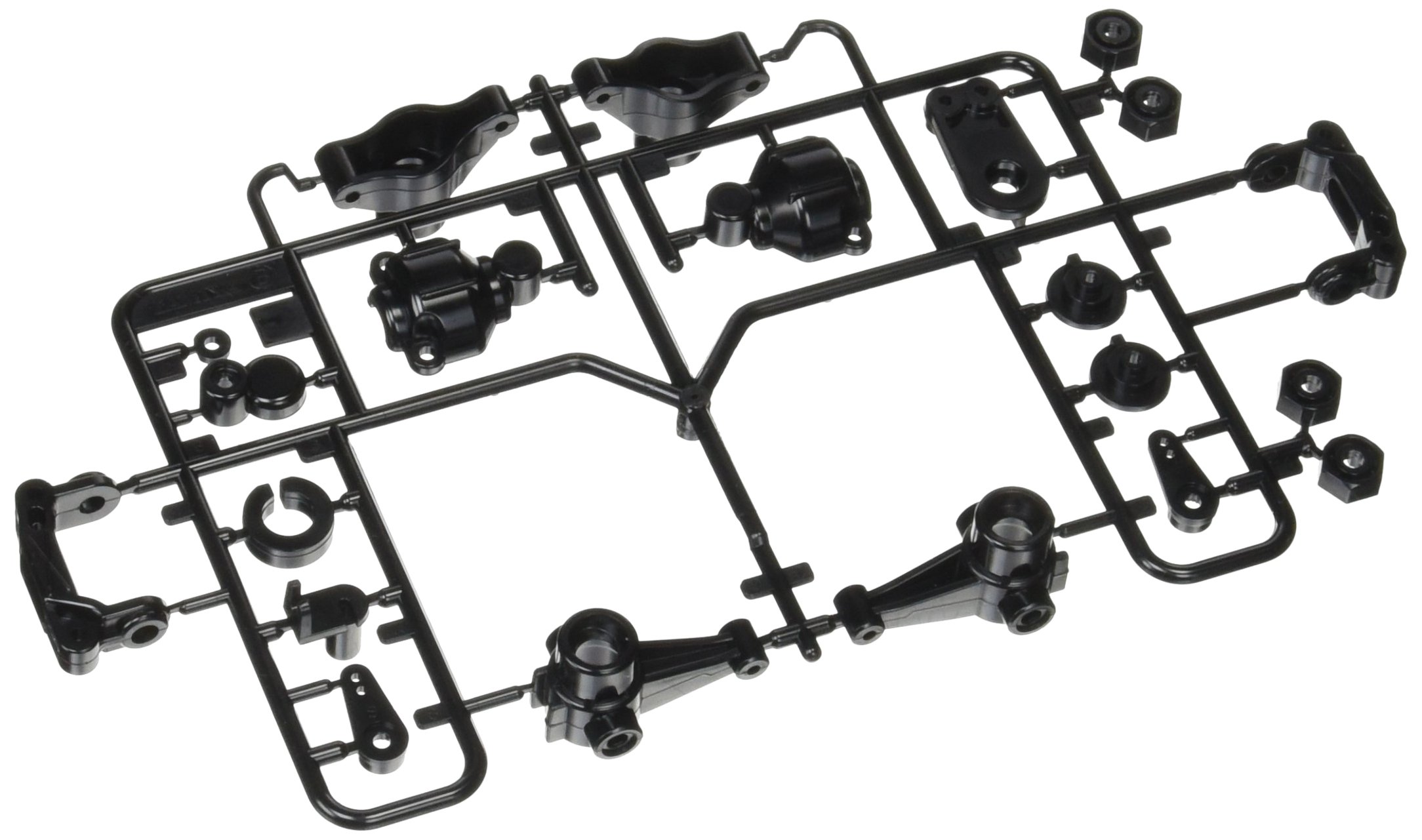 tamiya-tl-01-b-teile-achsschenkel-c-halter-50736-schwarz image 1