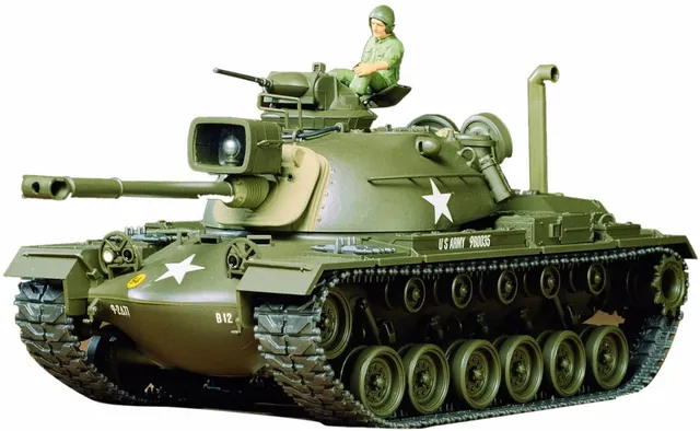 tamiya-35120-m48a3-patton-modellbausatz-1-35-us-panzer image 1