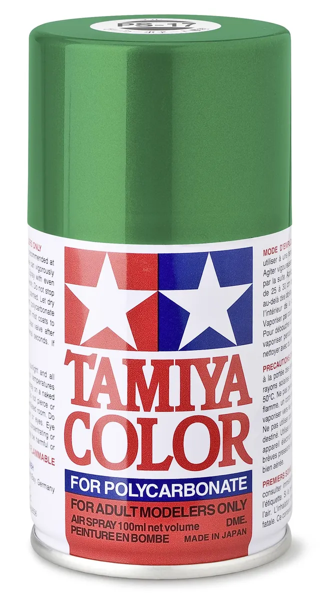 tamiya-ps-17-spr-hfarbe-metallic-gr-n-100-ml-polycarbonat image 1
