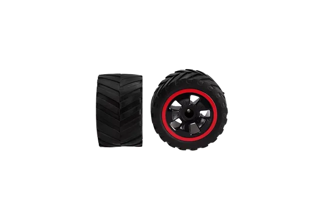 carrera-action-short-breaker-hinterreifen-mit-felgen-2-st-ck image 1
